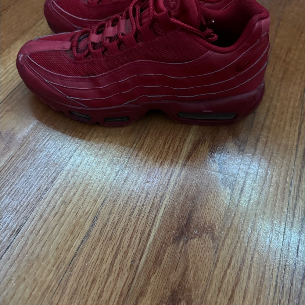 Red Athletic Sneakers